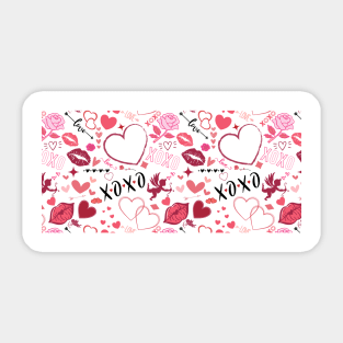 Valentines Collage Sticker